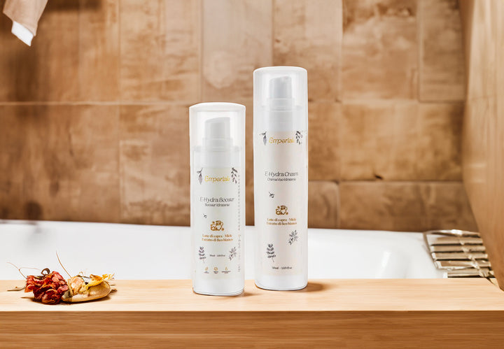 Kit viso idratazione effetto Pro-Age con Siero Superconcentrato e Crema
